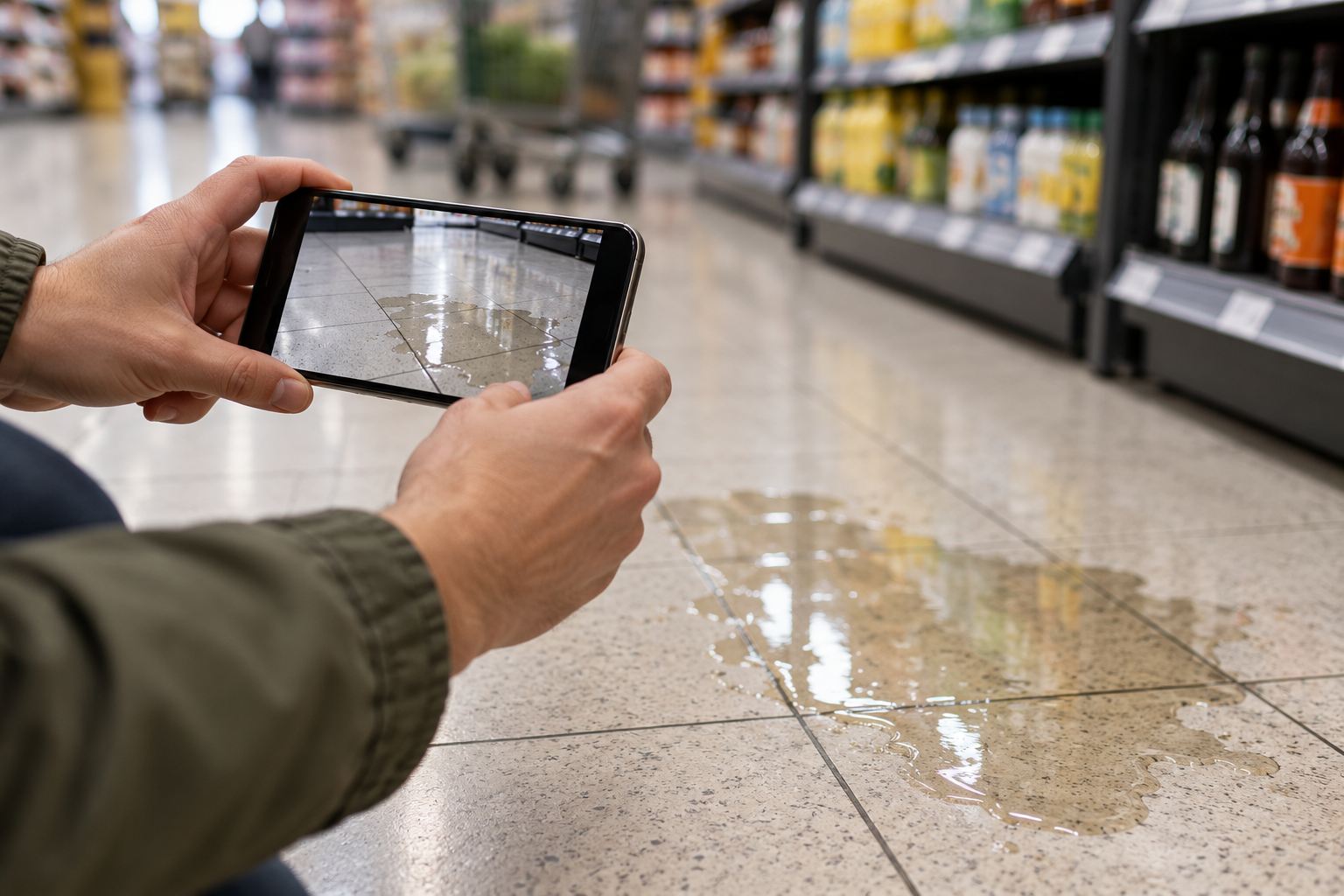 What Evidence Should You Preserve After a Fall in a California Store?